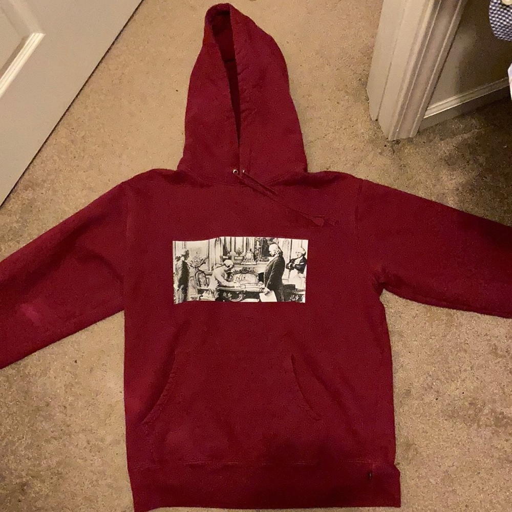 Large supreme x mike Kelly sweatshirt.